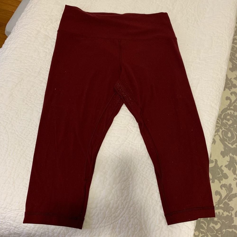 Lululemon original Align crop sz 12
